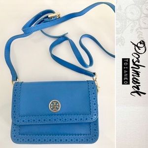🔹Tory Burch Blue Crossbody Bag